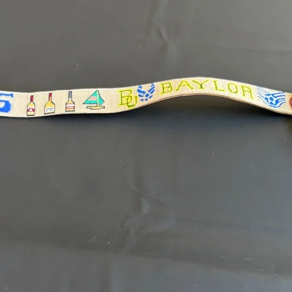 Smather’s and Branson U.S. Navy Needlepoint Belt